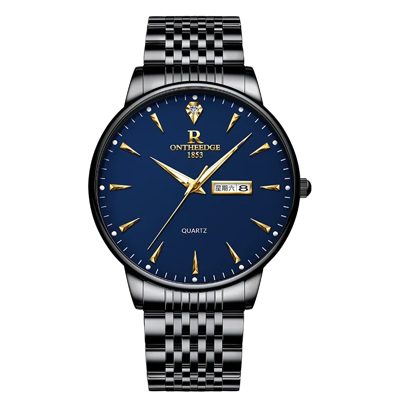 

Men's Watch Lightweight Sports Quartz Watch Titanium Alloy Bracelet Sapphire Glass Luminescent 5ATM Waterproof Watch