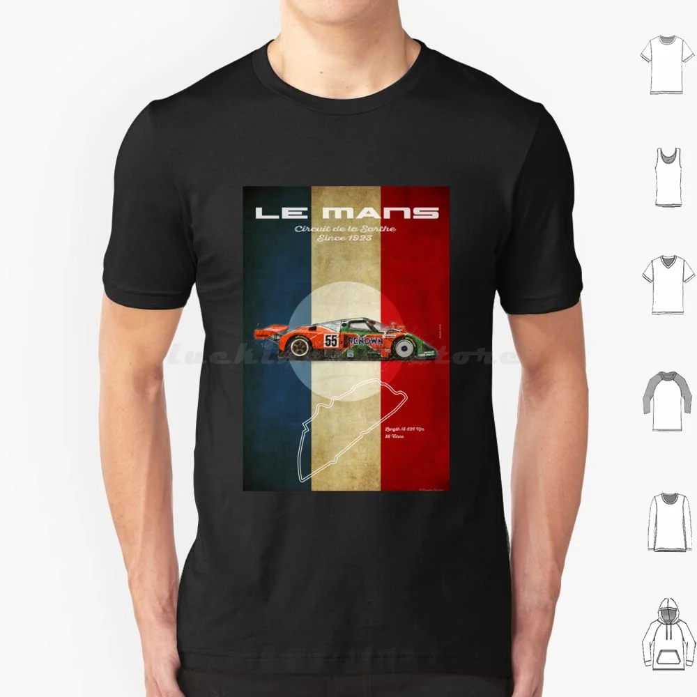 Le Mans Vintage 787B T Shirt Uomo Donna Bambini 6Xl Mazda 787B Le Mans Rotary Vintage Lemans Racing Turbo Race Car Auto Giapponese