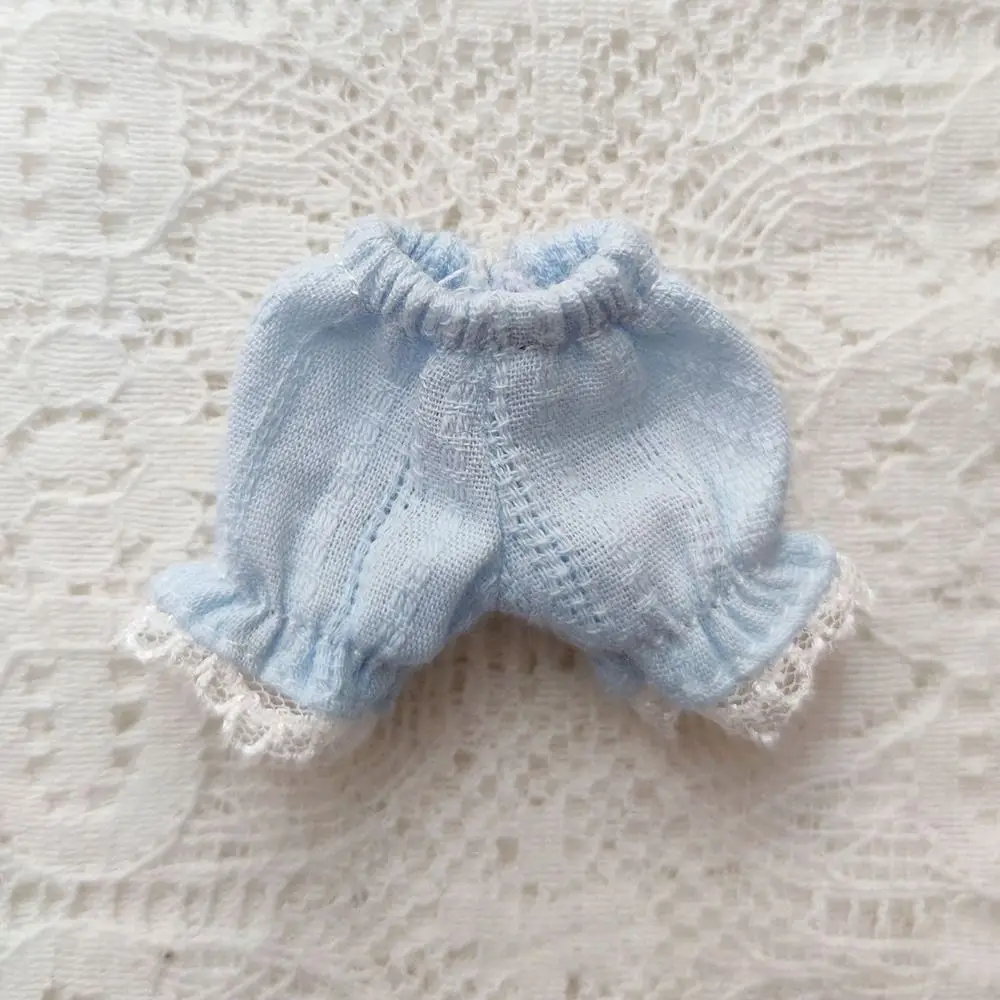 Obitsu11 Clothes Cotton Lace Shorts Cute Lantern Pants For OB11 Doll Clothes Accessories Casual Wears Trousers For 1/12 BJD Doll 6