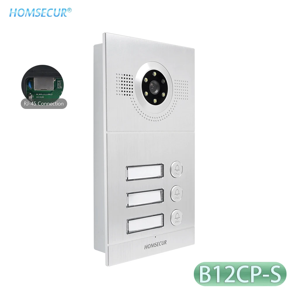 HOMSECUR10MPPoEPowered110WaterproofOutdoorDoorbellCameraB12CPSFlushMountFor3.jpg