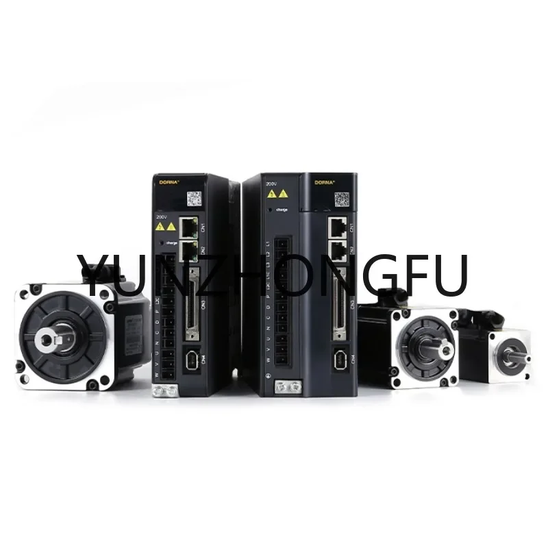 

Трехфазный серводвигатель переменного тока с ЧПУ и высоким крутящим моментом 130 мм, 220 В, 2000 об/мин, 1 кВт/кВт, комплект привода