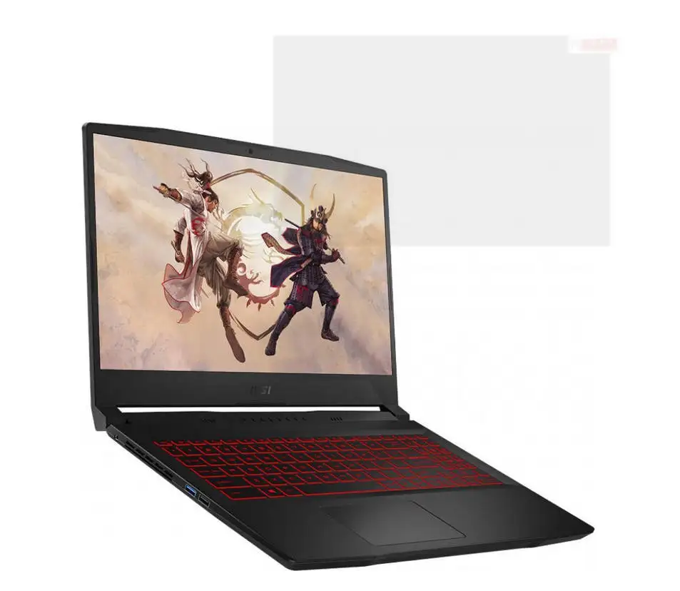 Pellicola Proteggi Schermo Per Laptop Trasparente/Opaca 3 Pezzi Per 2022 2021 Msi Gl66 Gf66 Gf76 Katana, Pulse Gl76 Sword 15 17 Crosshair 15 17