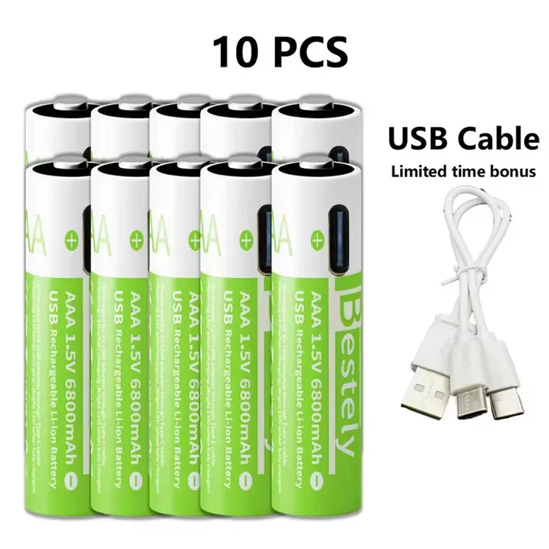 10 PCS Batteries