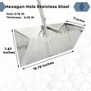 Beach Sand Scoop Shovel Metal Detector Sand Scoops Treasure Detecting Metal Detector Hunting Stainless Steel Tool Hex 4