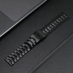 Luxury 22mm Titanium Metal Watch Strap - Color 2/Sport Watchband Bracelet - Xiaomi Watch Color 2 (Black)