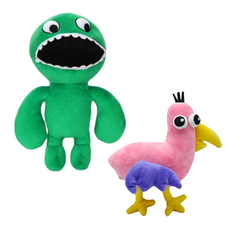 80cm Rainbow Friends Garten Of Banban Plush Nabnab Doll Game Can be Opened  Long Hand Monster Fear Stuffed Animal Halloween Gifts