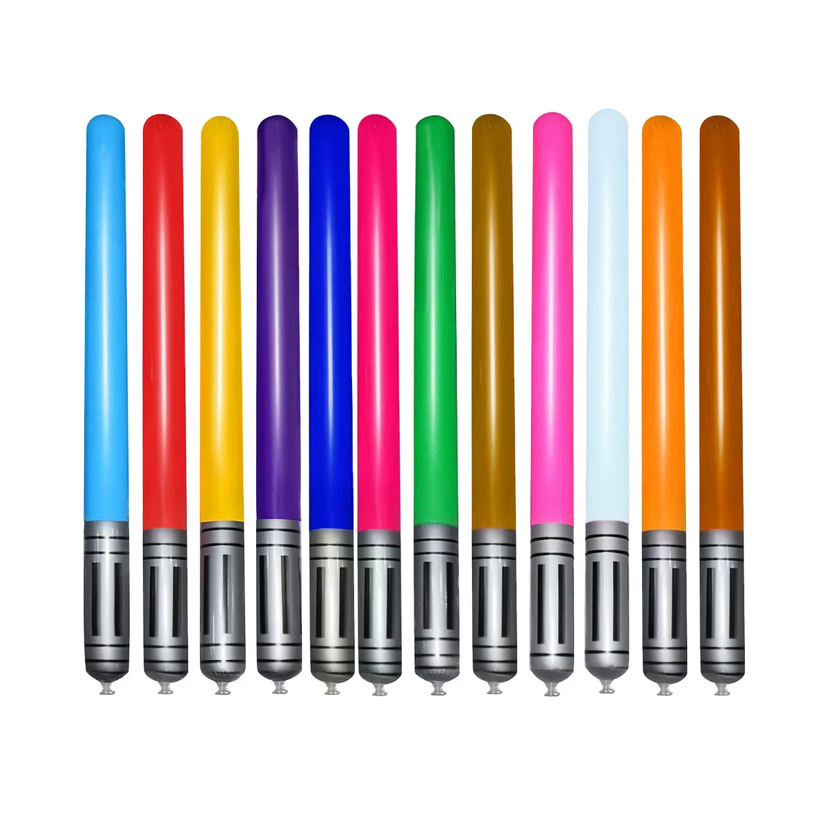 Inflatable sword sets Party role-playing props Novel toys Inflatable sticks 12colorful inflatable decoration toy inflatable pirate sword inflatable toy