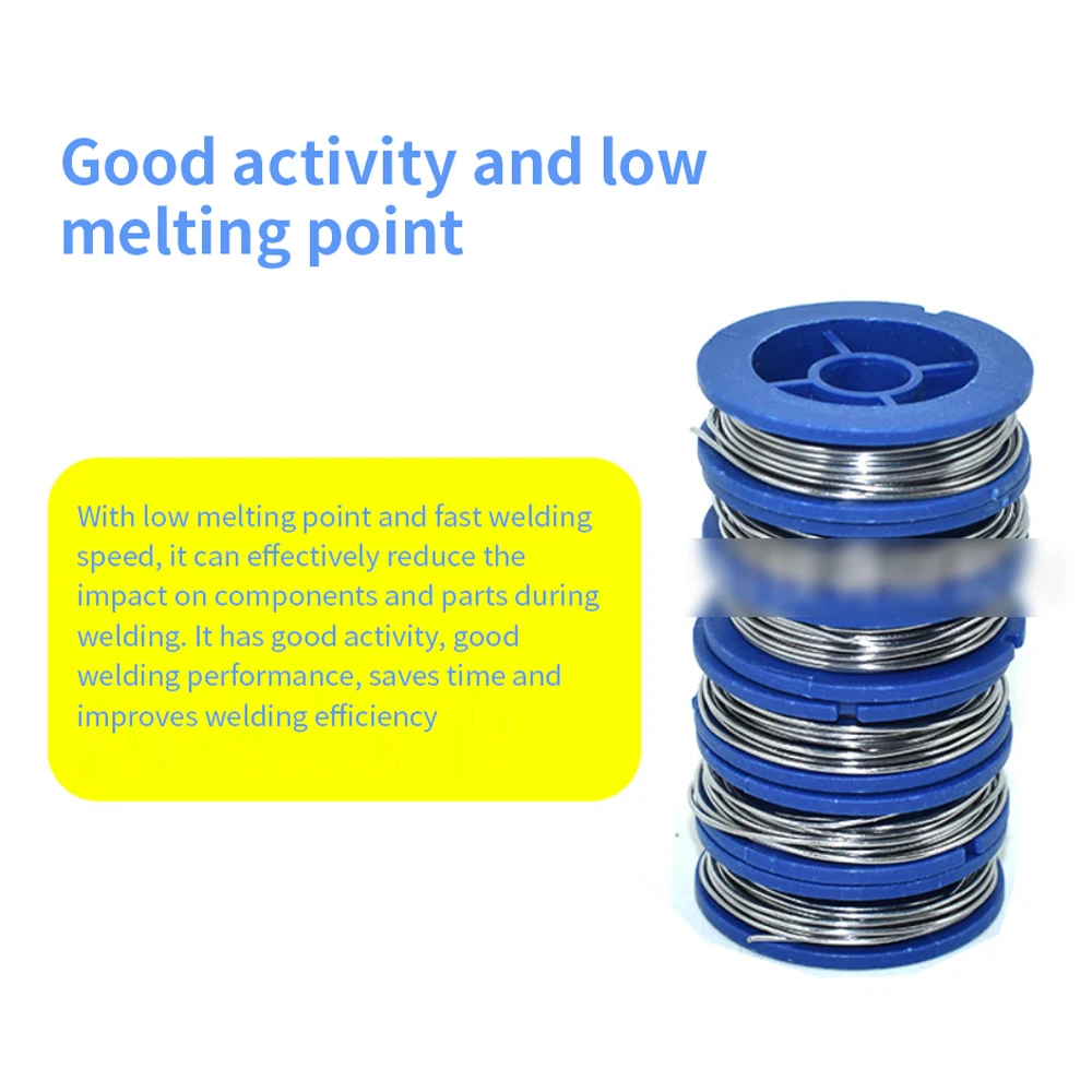 Electronic Soldering Wire Solder Wires Rosin Core Tin Multipurpose Welding Flux Iron Wire Reel Diamater 0.8mm Home Accessories soldering wire soldering tin wire welding wires