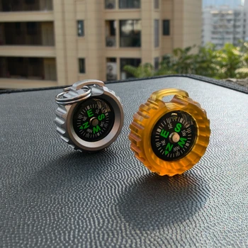 Titanium Alloy EDC Compass 1