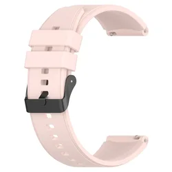 Silicone Sport Replacement Band - 22mm Watch Strap for 22mm (Pink)