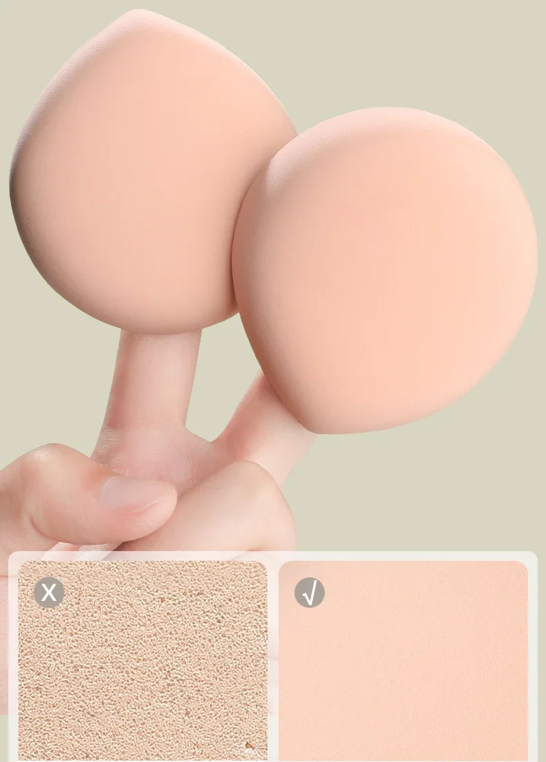 Bettina 100 extra points powder puff case, super soft sponge, dry and wet air cushion, foundation make-up puff bag, storage box 6