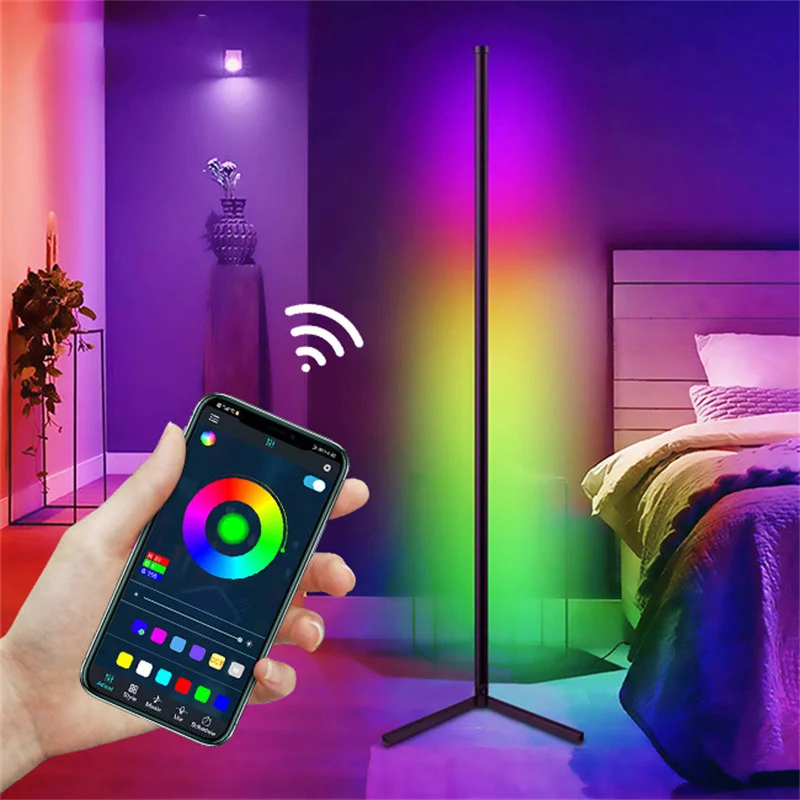 

RGB-лампа напольная с поддержкой Bluetooth и Wi-Fi