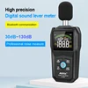 MESTEK Bluetooth Noise Sound Level Meter Color Display Fast Slow Sampling Rate Capacitive Microphone Monitor 30-130dB Backlight 3