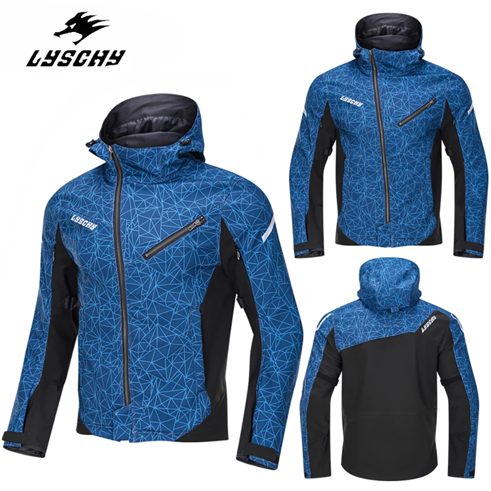 Motorcycle Jacket Men Waterproof Motocross Jacket Moto Suit Motorbike Riding Motorcycle Protection For 4 Season
