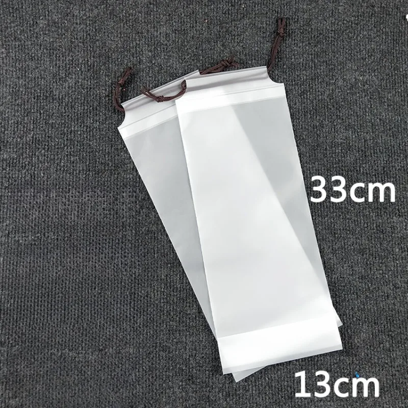 2PCS Translucent Drawstring Frosted Umbrella Storage Bag Portable Kid Outdoor Scratch-Proof Dustproof Cover umbrella cover umbrella storage bag