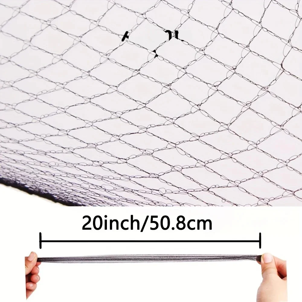 20개 나일론 헤어넷, 번헤어용, 블랙, 베이지, 브라운, 5mm 두께의 튼튼한 메쉬 헤어 스타일링 도구, 가발용 헤어넷, 헤어스타일링용 헤어넷