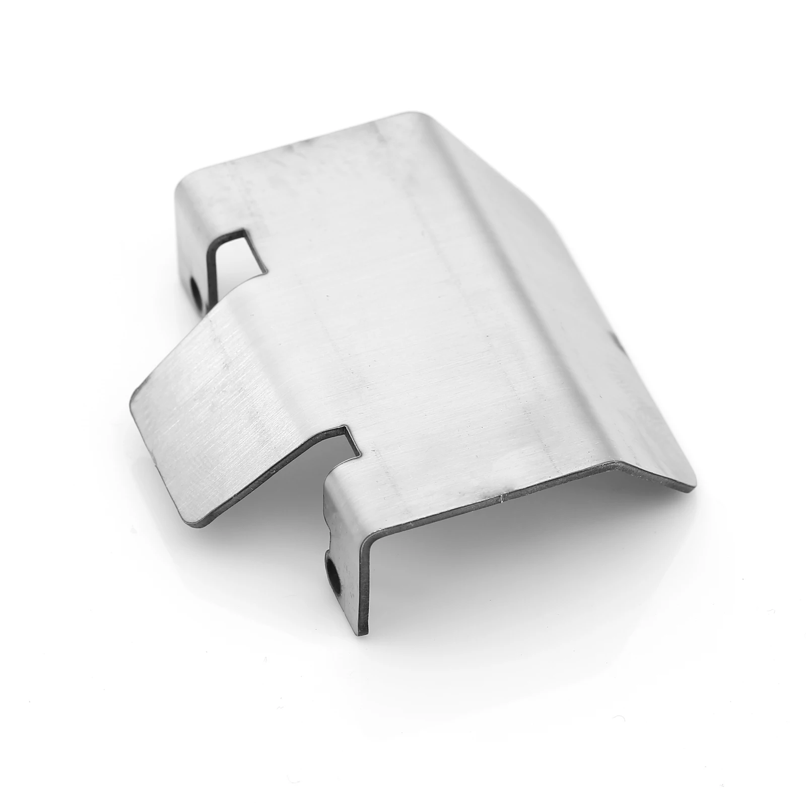 Edelstahl-Chassispanzerung für FMS FCX10 Metall-Unterfahrschutz, Kratz- und Schlagfestigkeitsschutz 1/10 RC Upgrade-Teile – Detail 9