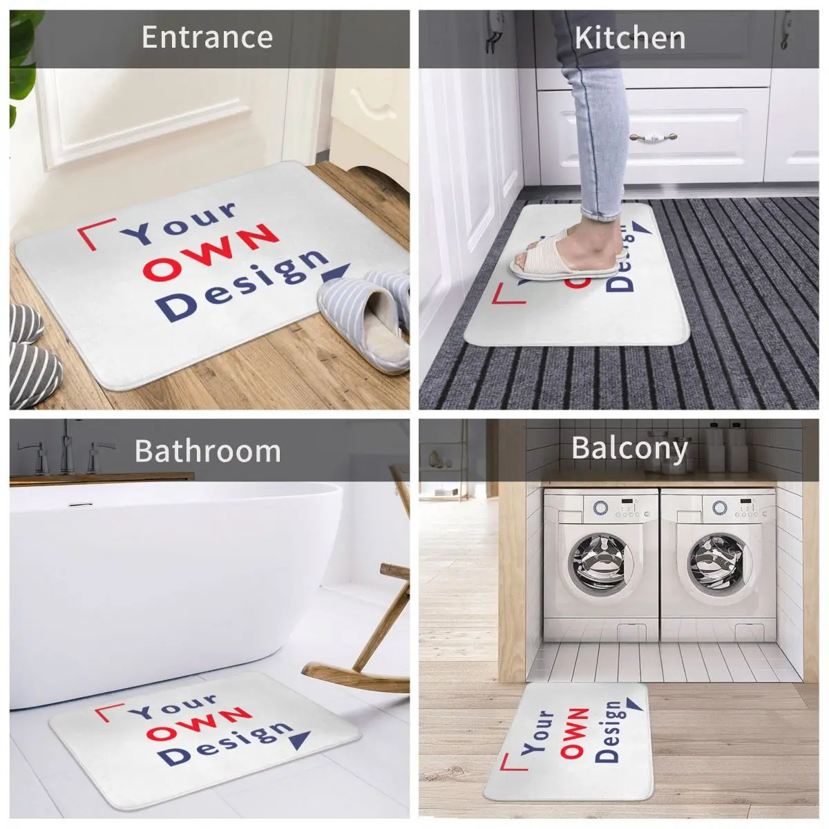 Custom Bath Mats, Create Your Own Bath Mat