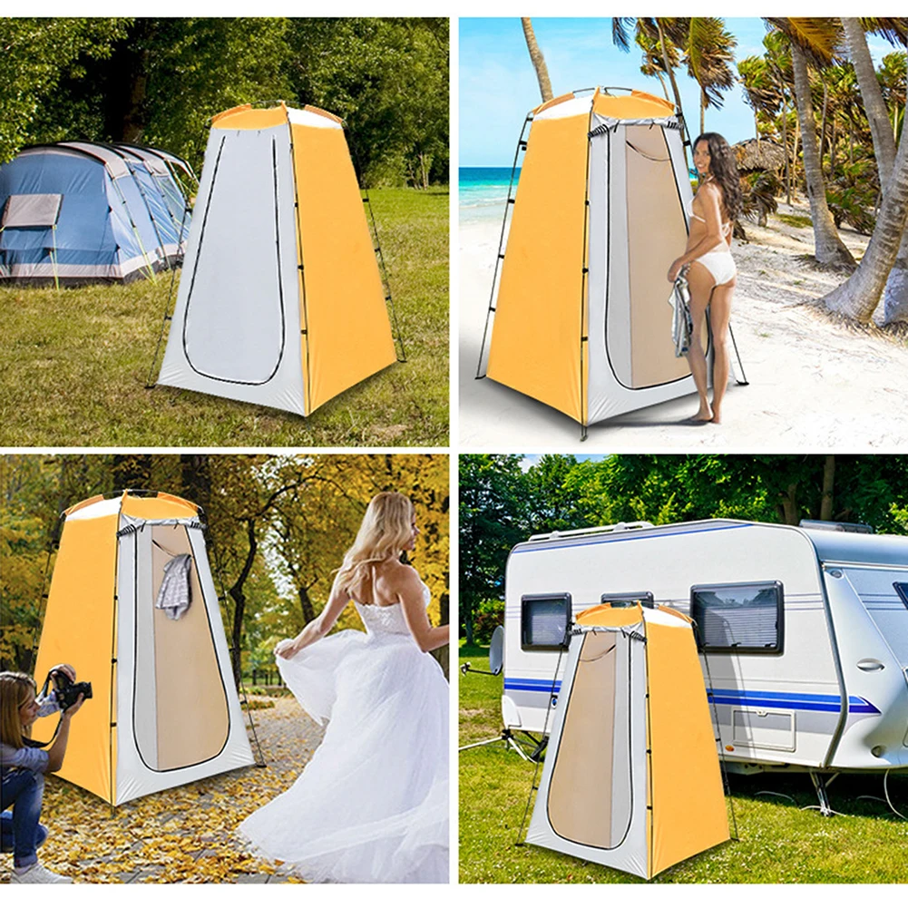 Sunshade Bathing Tents Folding Beach Privacy Shelter Tent Waterproof UV Protection Tear-resistant for Camp Fishing