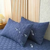 2 Pieces Waterproof Pillowcase Machine Washable Pillow Cover Bedroom Decor Suitable For With Children Just Pillowcase ,No pillow 4