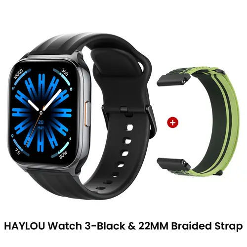 HAYLOU Watch 3 Voice Calling Smartwatch 1.85'' AMOLED Screen 24h Health Monitoring 150+ Sports Modes Smart Watch 1ATM Waterproof - Image 18