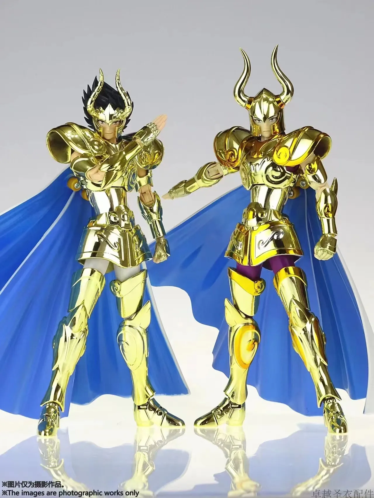 

In STOCK Saint Seiya CS model Horoscopes Myth EX 2.0 Gold Saint Capricorn Shura /24K color / Metal Cloth