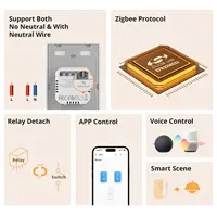 SONOFF ZBM5 SwitchMan Zigbee Smart Wall Switch Supports No Neutral and Neutral Wire Detach Relay Mode Works with Home Assistant - Image 3