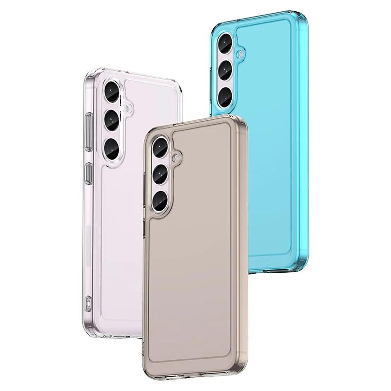 Per Samsung Galaxy S24 Plus Custodia Samsung Galaxy S24 A55 A35 A15 A25 A05S Cover Coque Funda Paraurti Cover Posteriore Morbida Samsung S24 5G