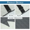 Waterproof Quilted Sofa Covers Reversible Pet Mat Furniture Couch Protector Arm Sofa Covers Non-slip Futon Slip Covers Room Deco 4