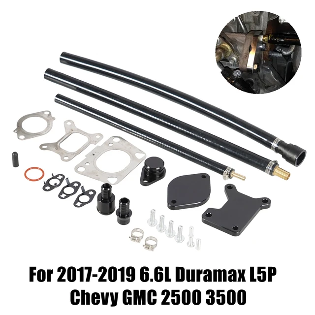 EGR Valve Cooler Delete Kit For 1719 Duramax L5P Chevy, 57 OFF