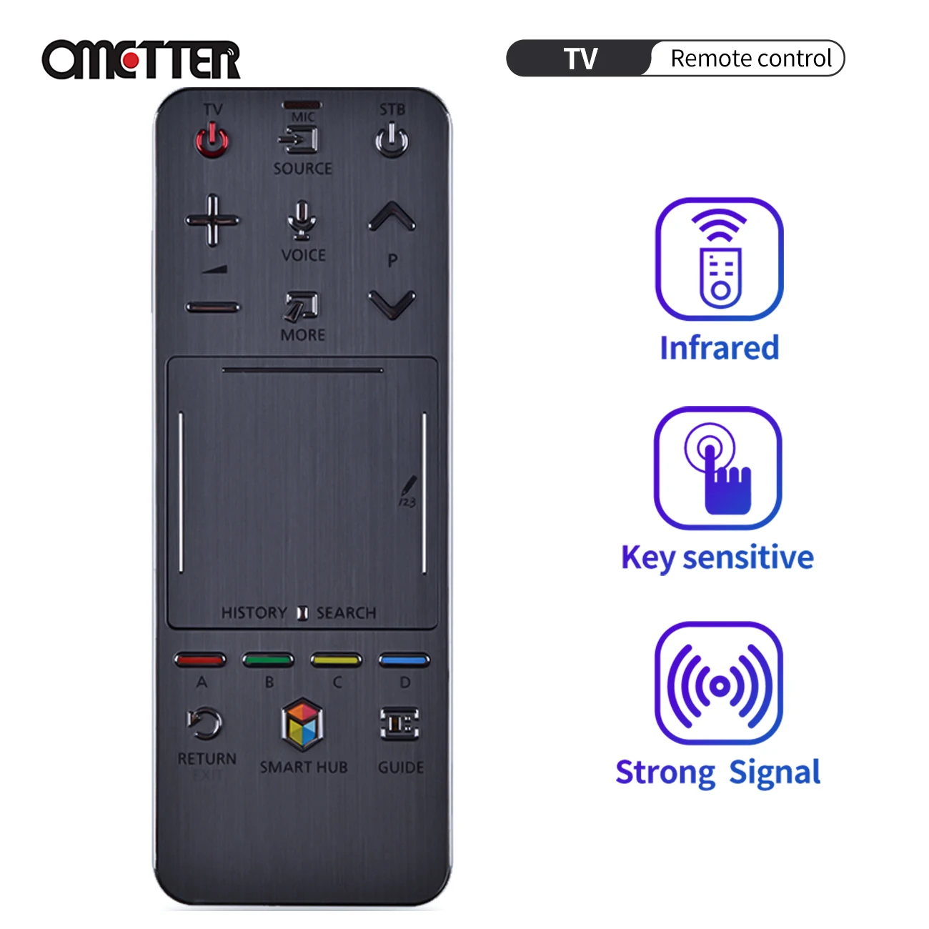 Aa59-00817A Telecomando Per Samsung 3D Smart Tv Muslimexmuslimah Touch Control Remoto Aa59-00782A Aa59-00767A