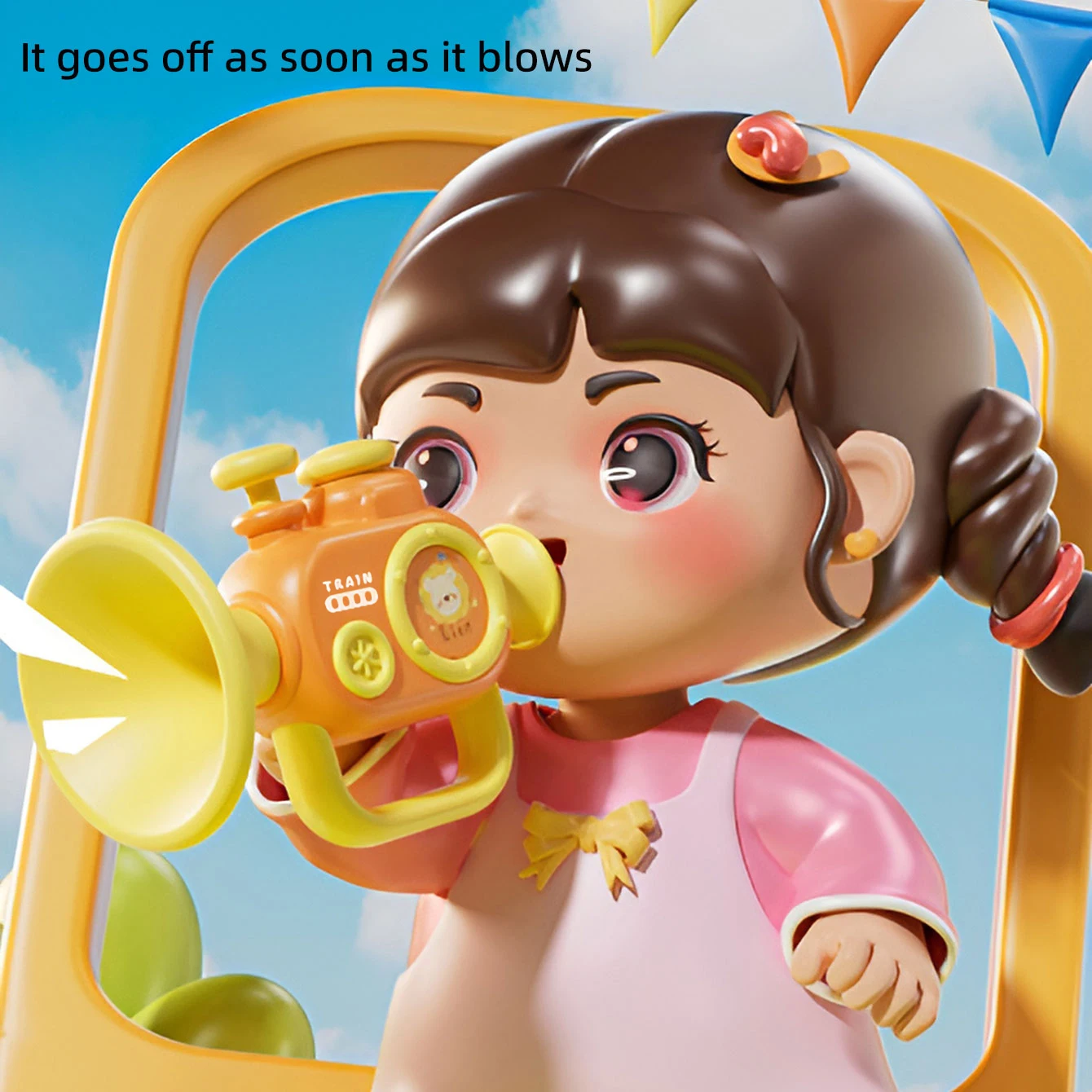 Baby Musical Trumpet Toy 4