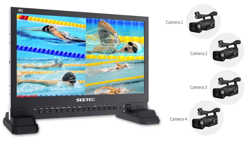 その他 SEETEC 4K SEETEC 4K156-9HSD 15.6 インチ 4K ディレクター
