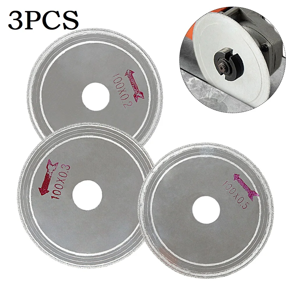 

Brand New Cutting Disc Saw Disc Hot Jewelry Saw Cutting Disc Saw Disc 4inch/100mm Arbor Tools Diamond For Stone