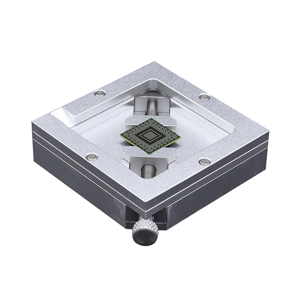 90x90mm BGA PCB Chips Solder Ball Rework Repair Jig BGA Reballing Station Stencils Template Holder Fixture for BGA Reballing 6