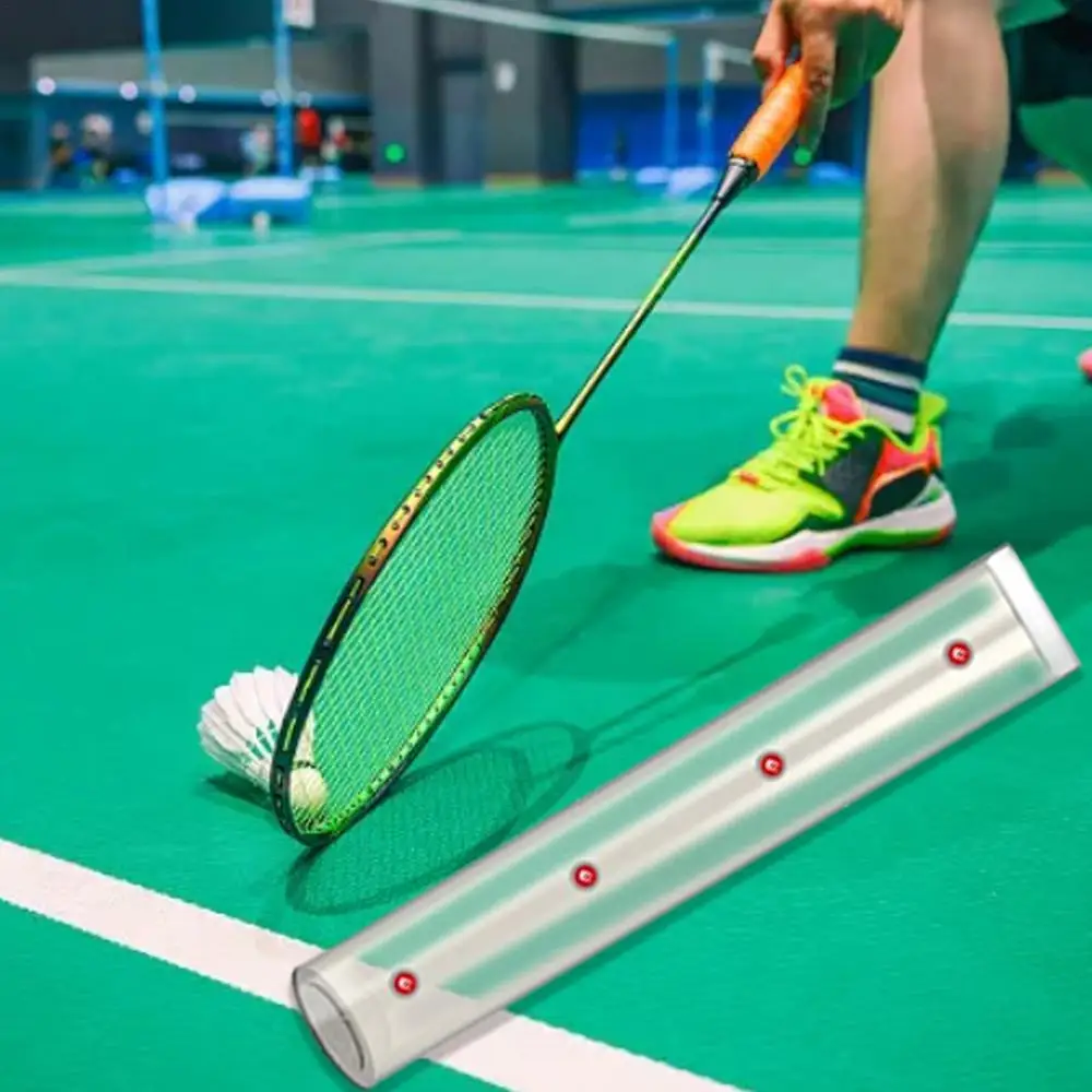 Shuttlecocks Storage Bucket Badminton Balls Holder Magnetic Tube Badminton Training Equipment Shuttlecock Storage Tube Bag
