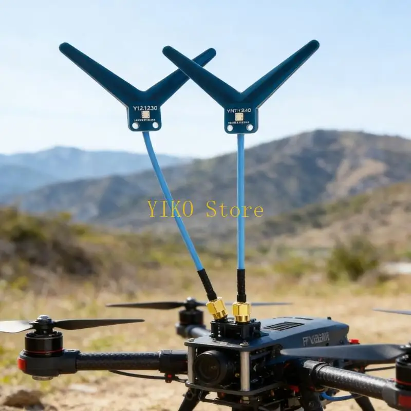 명확한 비디오 피드용 K32C 전문가용 1.2G 1.3G Y1240 드론 FPV 안테나