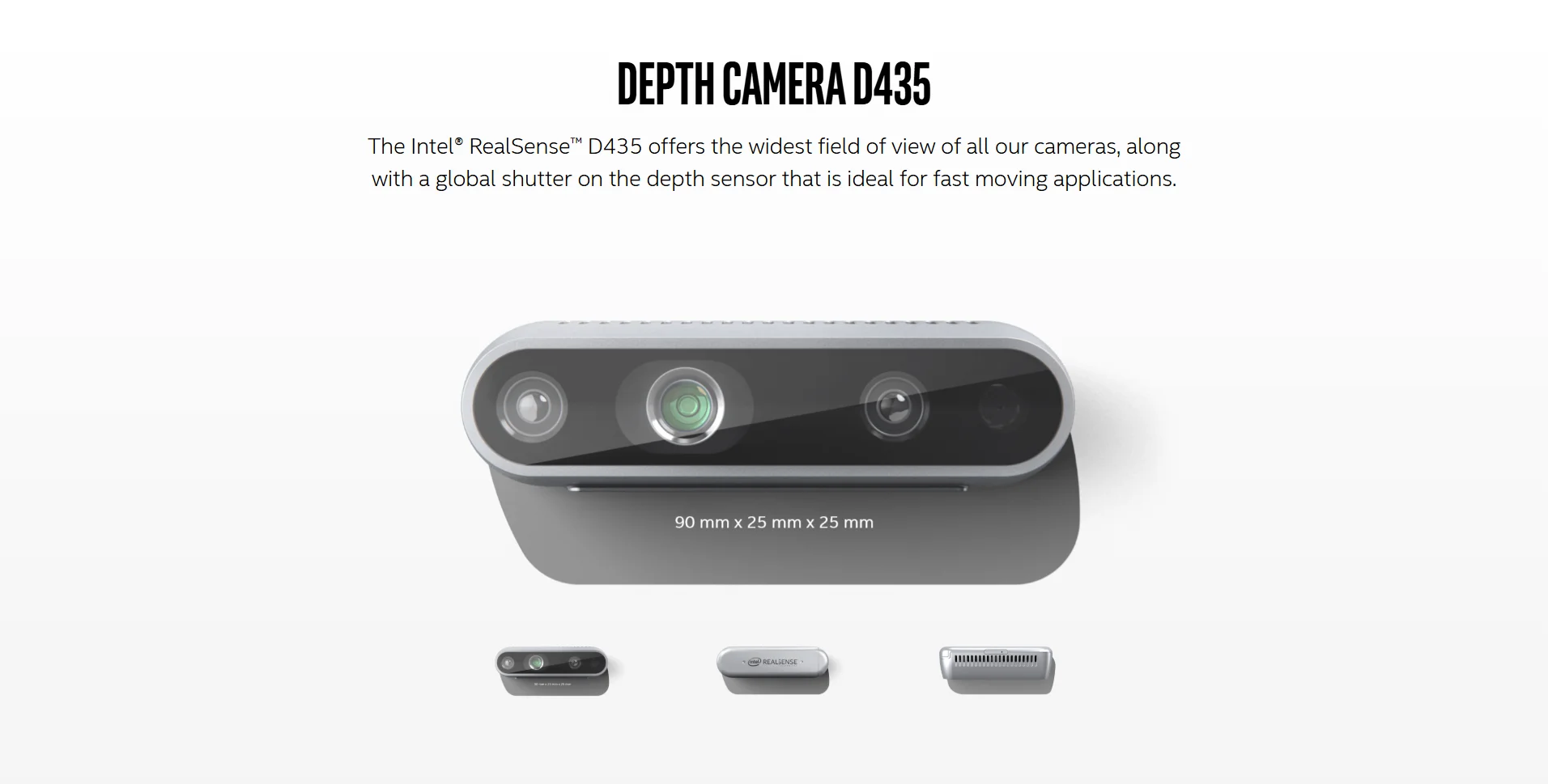 Intel RealSense Depth Camera D435