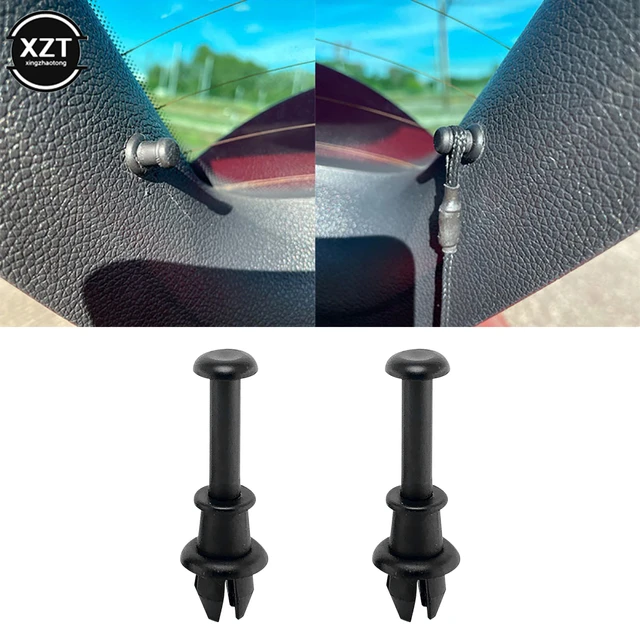 2X Sangles de fixation pour tablette de coffre de voiture Support pivotant  de crochet pour tablette