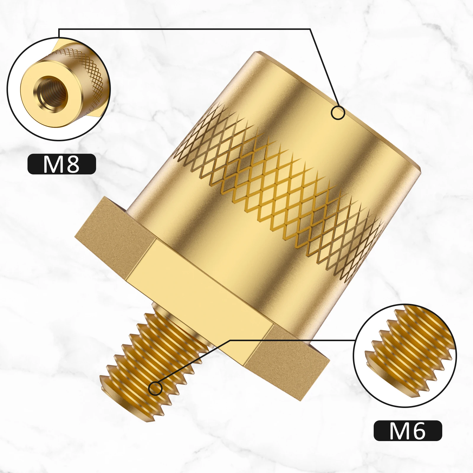 Adattatore Poli Batteria Auto Adattatori Morsetti Batteria Auto Adattatore Attacco Batteria Auto Adattatore Attacco Batteria Auto Coppia Di Manicotti Adattatori Per Postazione Convertitore Convertitor