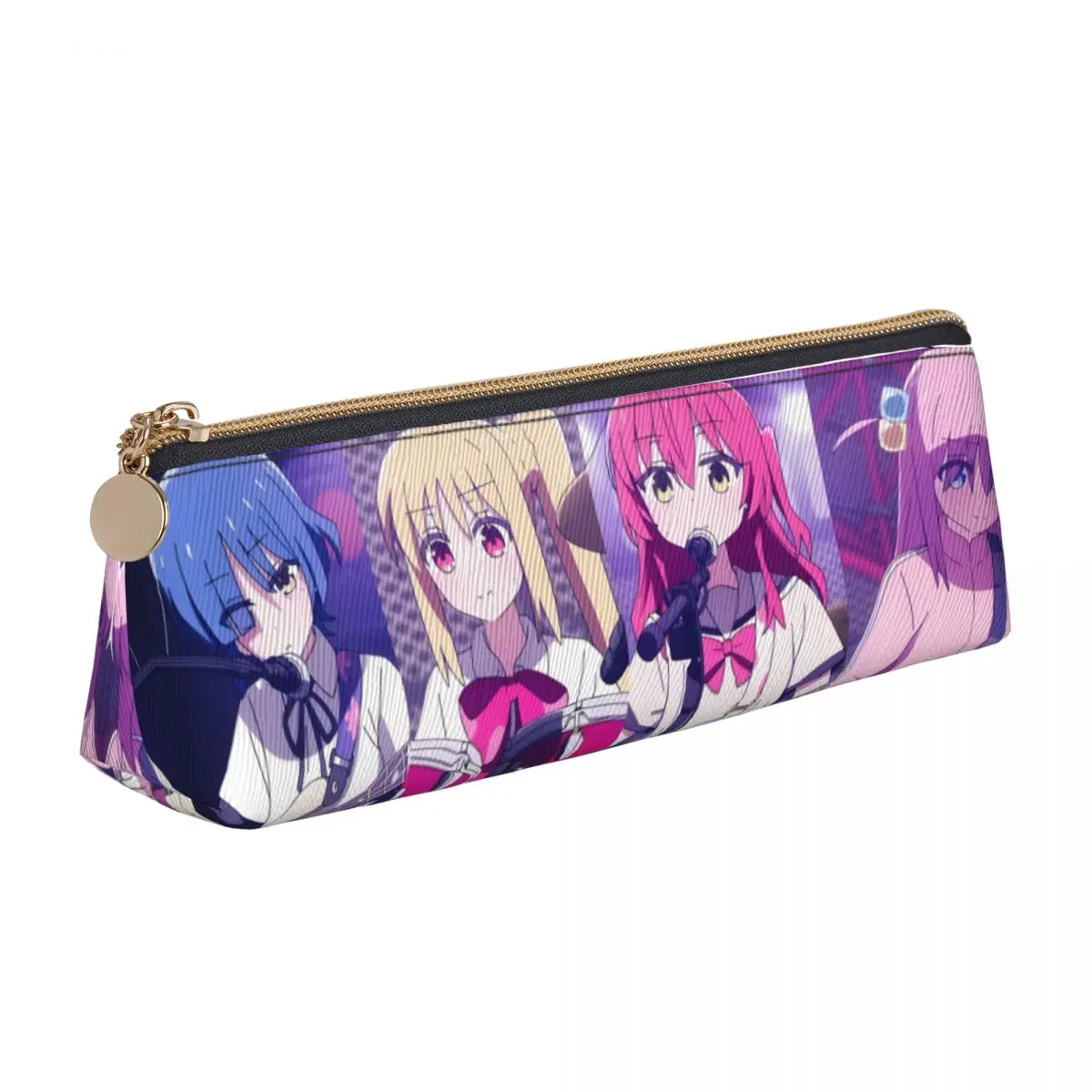 

Манга BOCCHI THE ROCK! Женский карандаш, японская портативная коробка для карандашей, студенческие милые школьные пеналы на молнии, канцелярские принадлежности на заказ