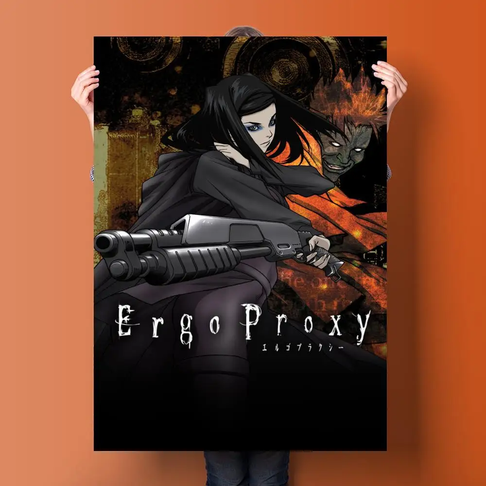 Ergo 프록시 비디오 게임 캔버스 페인팅 포스터, 현대 가족 거실 홈 데코, 벽 아트 포스터 인쇄