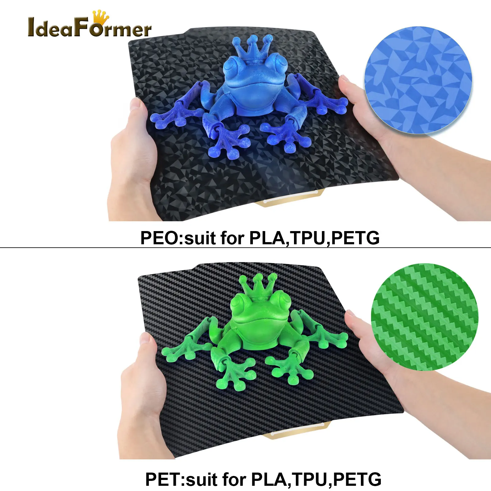 Plate para Bamboo Lab X1 P1P PEO