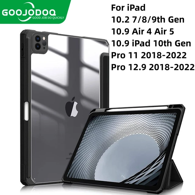 Funda para iPad Air 5/4, 10,9, 2021 Pro, 11 Mini, 6, 8,3 pulgadas, 2019,  10,2, 7/8/9ª generación, 2018, 9,7, 5/6th, 2022, décima generación -  AliExpress