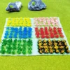 1 box of Model Scene Terrain Production Simulation Flower Cluster Wild Rose Flower DIY Game War Miniature Landscape Material 2