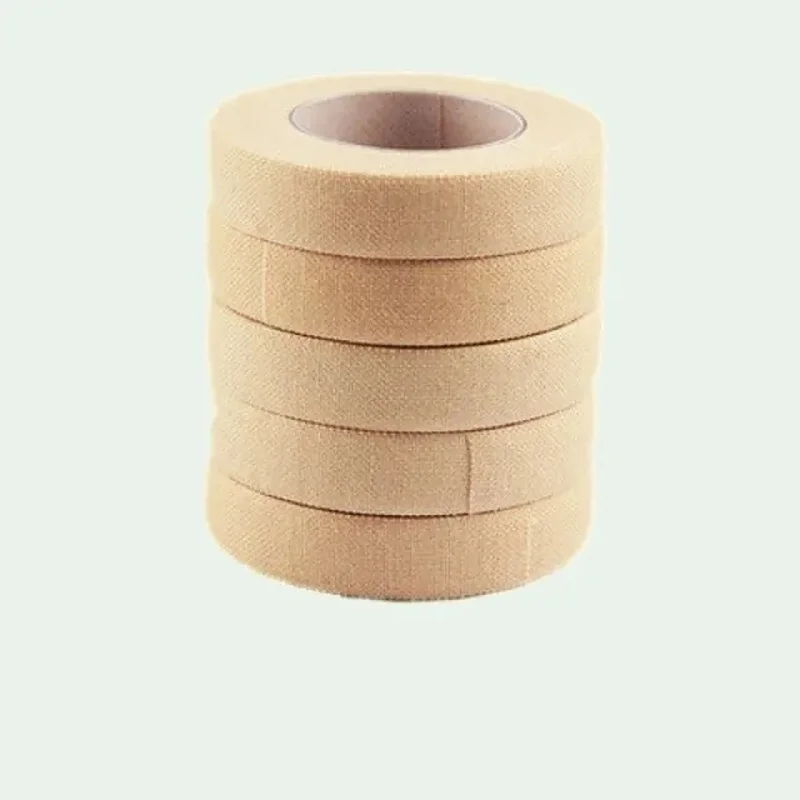 Pink Respirable Anti-Allergy Nail Protector Adhesive Tape Guzheng Pipa Guitar 5Pcs 5M/Roll