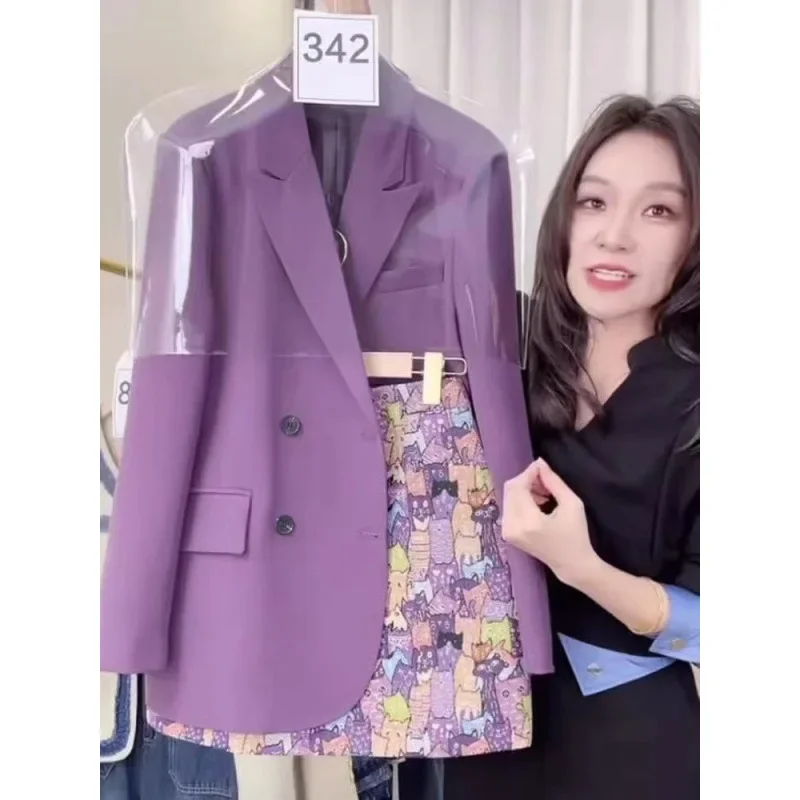 A set of printed skirts and jackets for women, women's suit, modern and elegant, recently arrived, spring and summer collection
