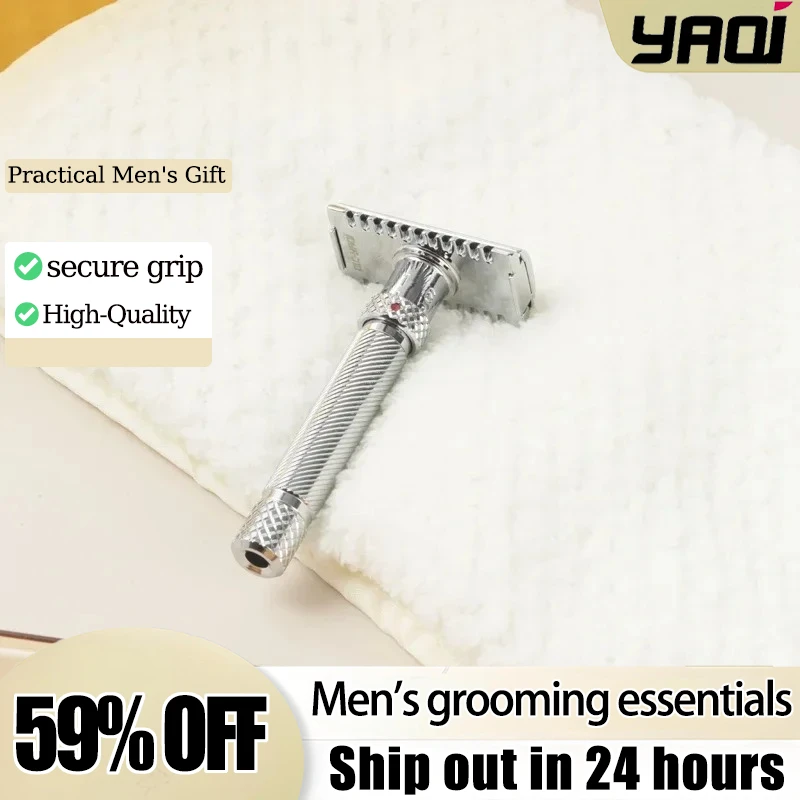 YAQI OC Chrome Color Adjustable THE FINAL CUT mens Safety Razor - 88mm ...
