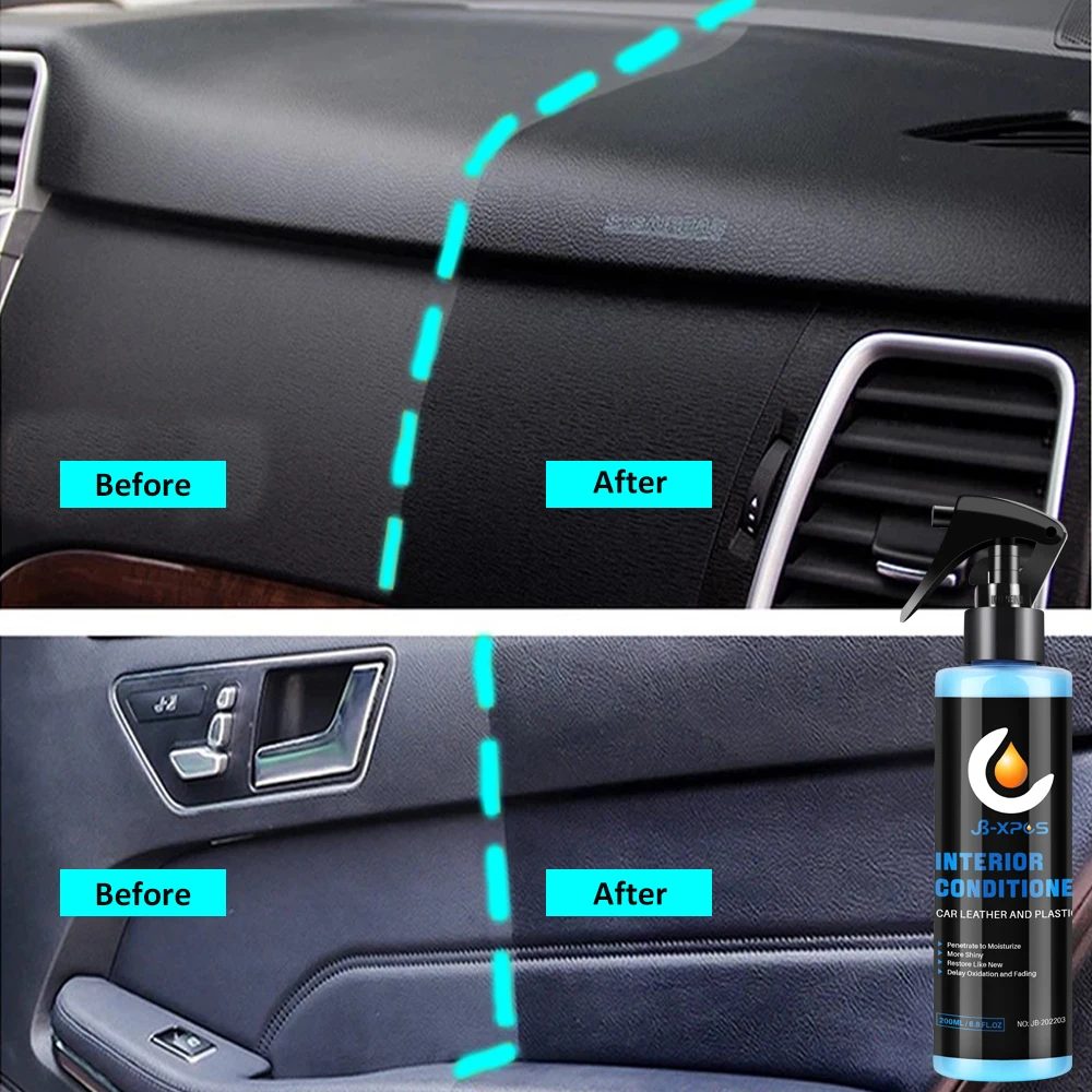 Car Interior Carpet Leather Full Effect Cleaner, 3.4 OZ Car Seat