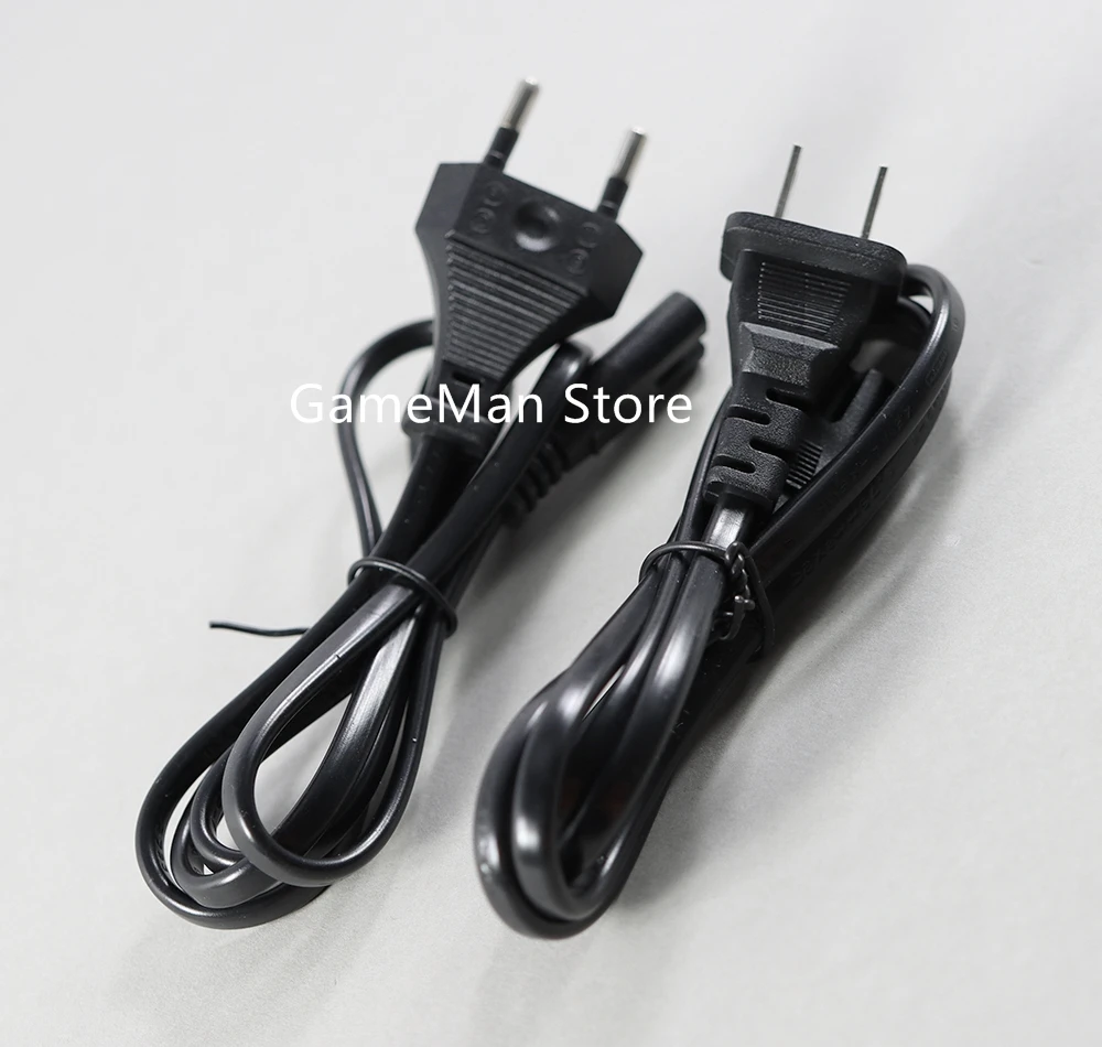 【Great Selection】 1pc FOR 4 PS4 PS3 PS2 EU Plug 1M Power Cable 8- Cable Host Power Cable Power Extension Cord.